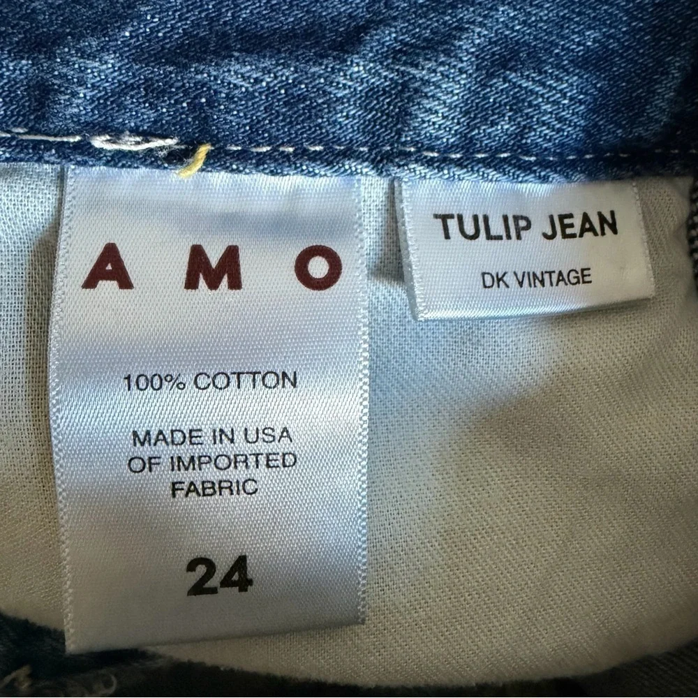 AMO tulip denim
